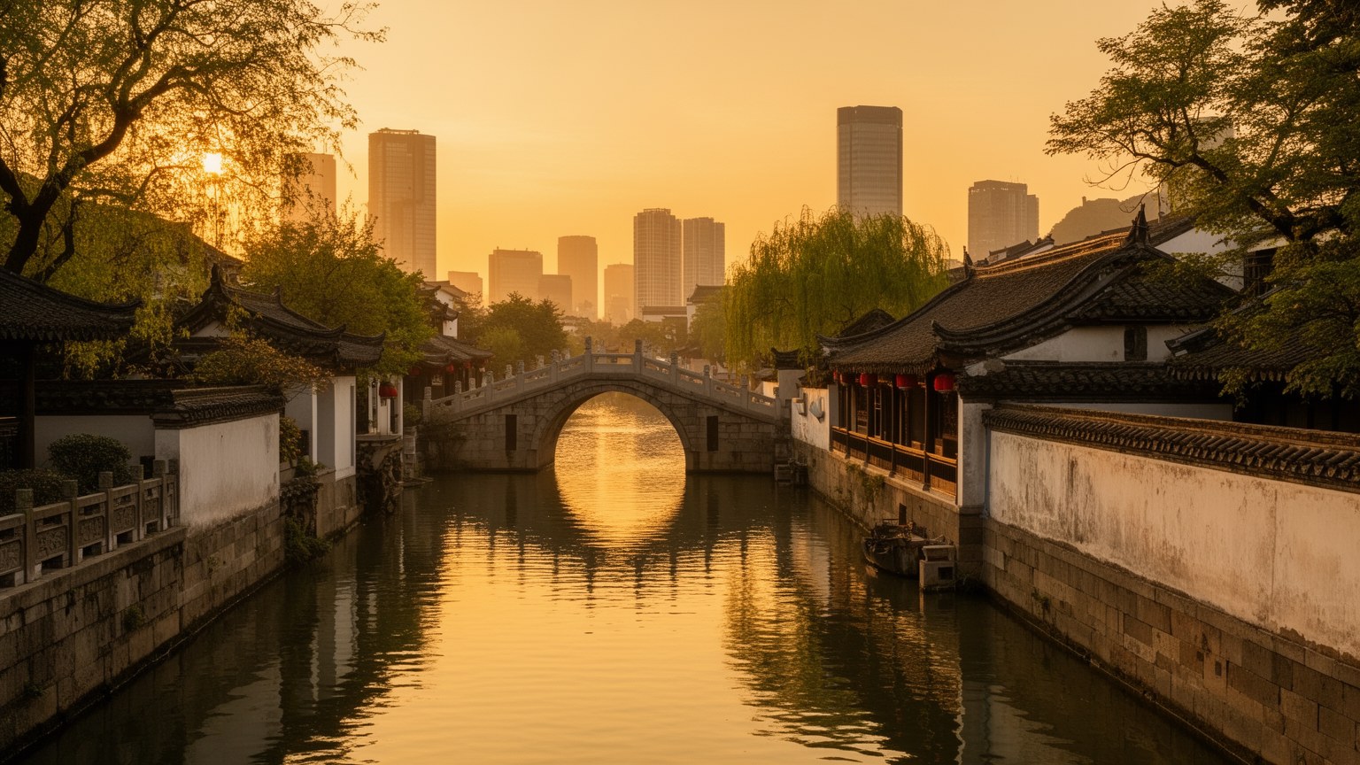 蘇州の都市景観