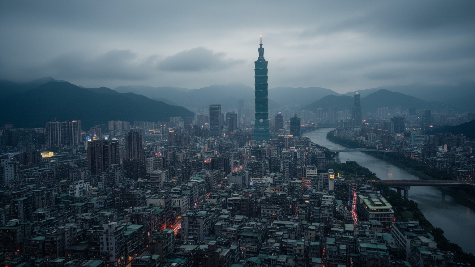 台北の都市景観